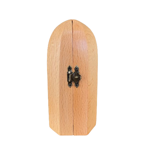 MN03 - Portable Holy Family Religious Icon Prayer Altar Catholic Virgin Jesus Joseph Catholic Statue Wooden Religious Gifts Prayer Supplies