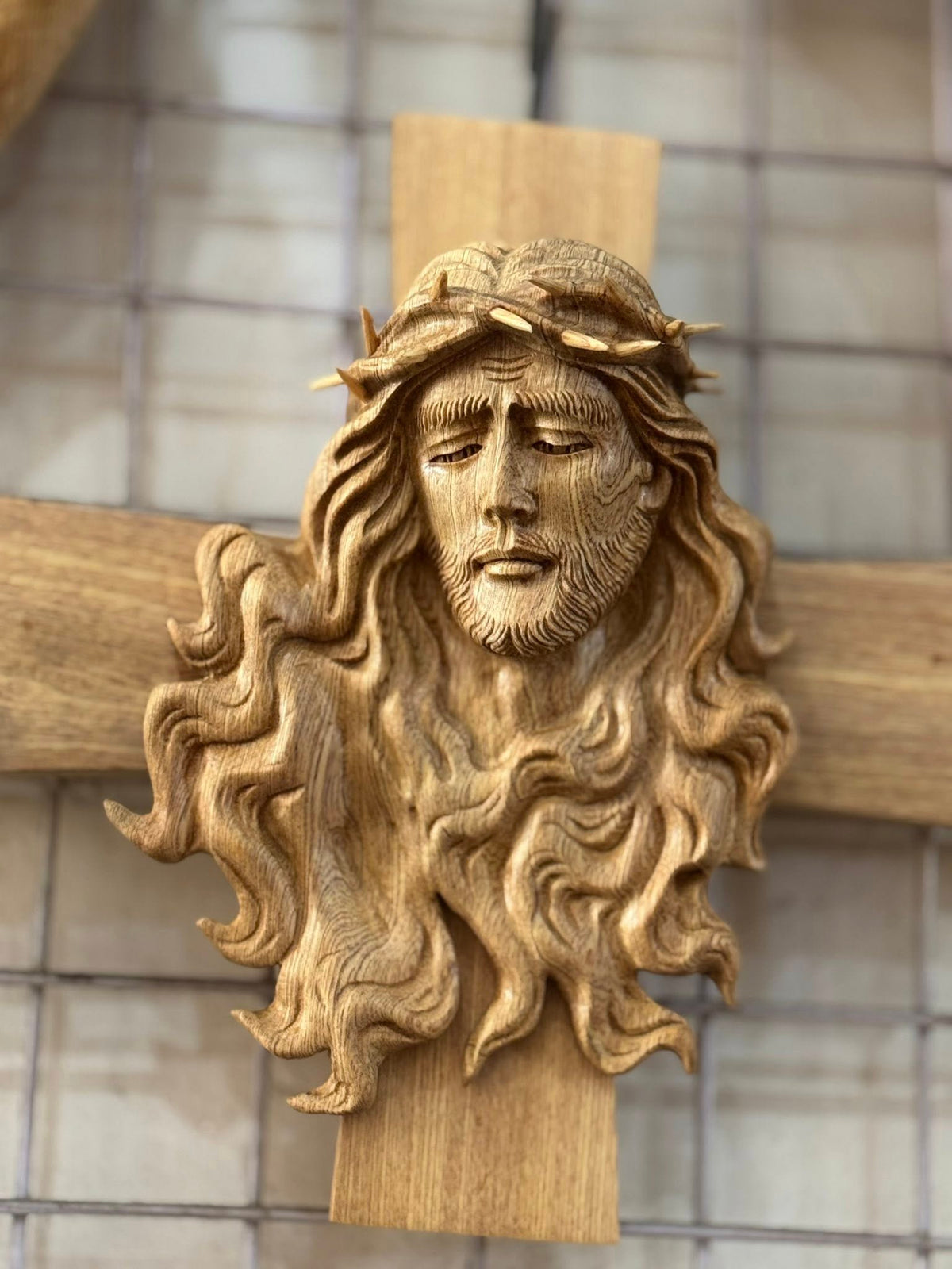 JS03 - Bust statue of Jesus Christ Unique Wall Art Christ Sacred Art Spiritual Decoration Jesus Christ Bust Religious